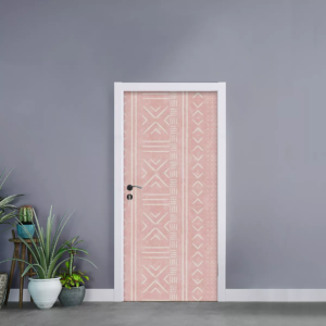 Pink Mud Door Decor