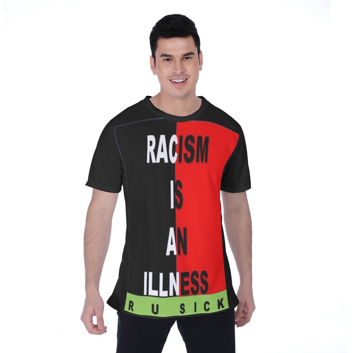 All-Over Print Men's T-shirt | Birdseye - Image 2